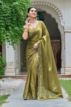 Siya 007 Pure Fendy Silk With Heavy Diamond Work Saree Suppliers In India